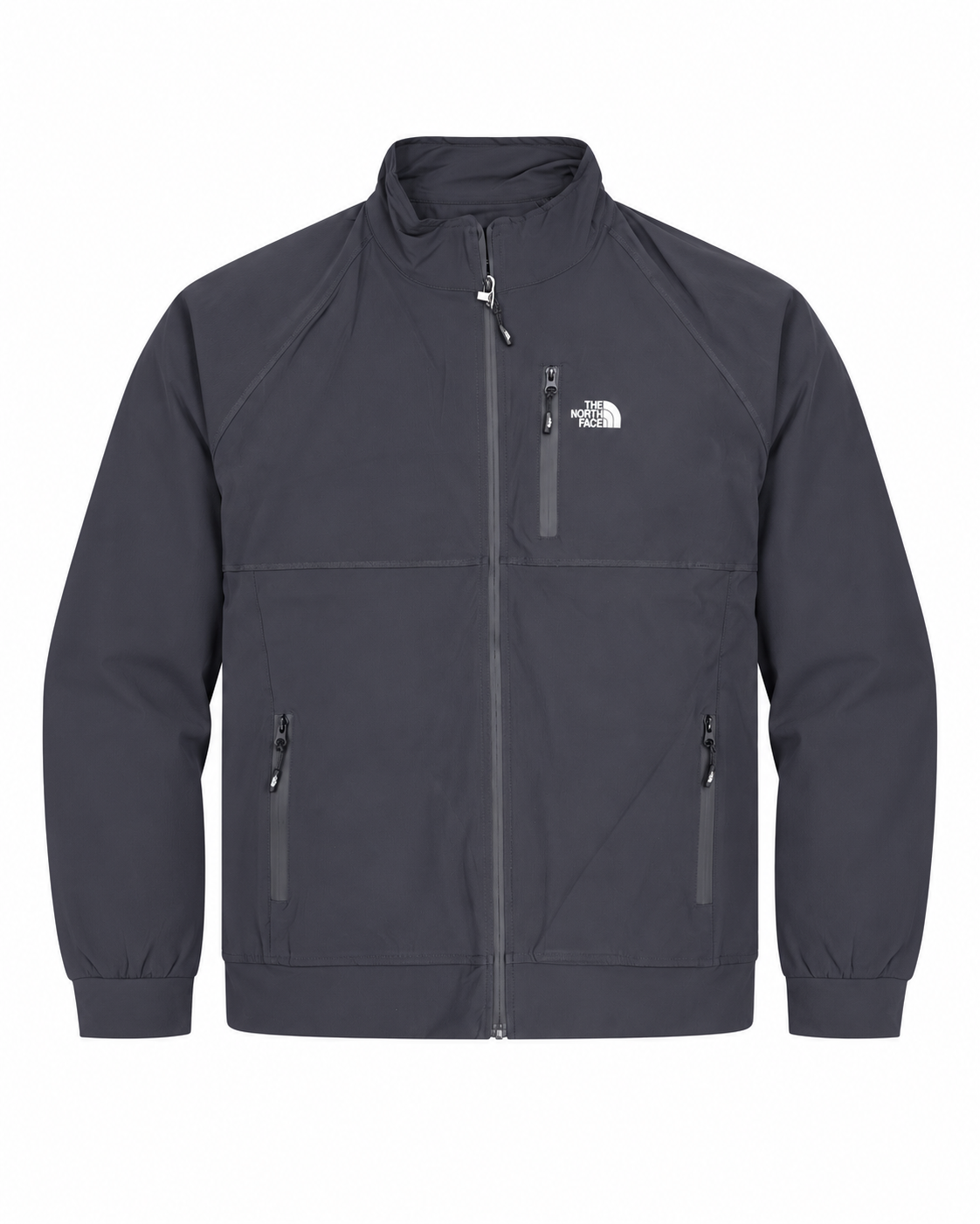 Men’s Premium Surplus Charcoal Grey Full-Zip Lightweight Jacket