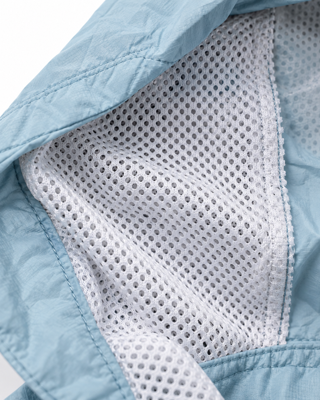 Men’s Premium Surplus Sky Blue Air Hooded Windbreaker Jacket