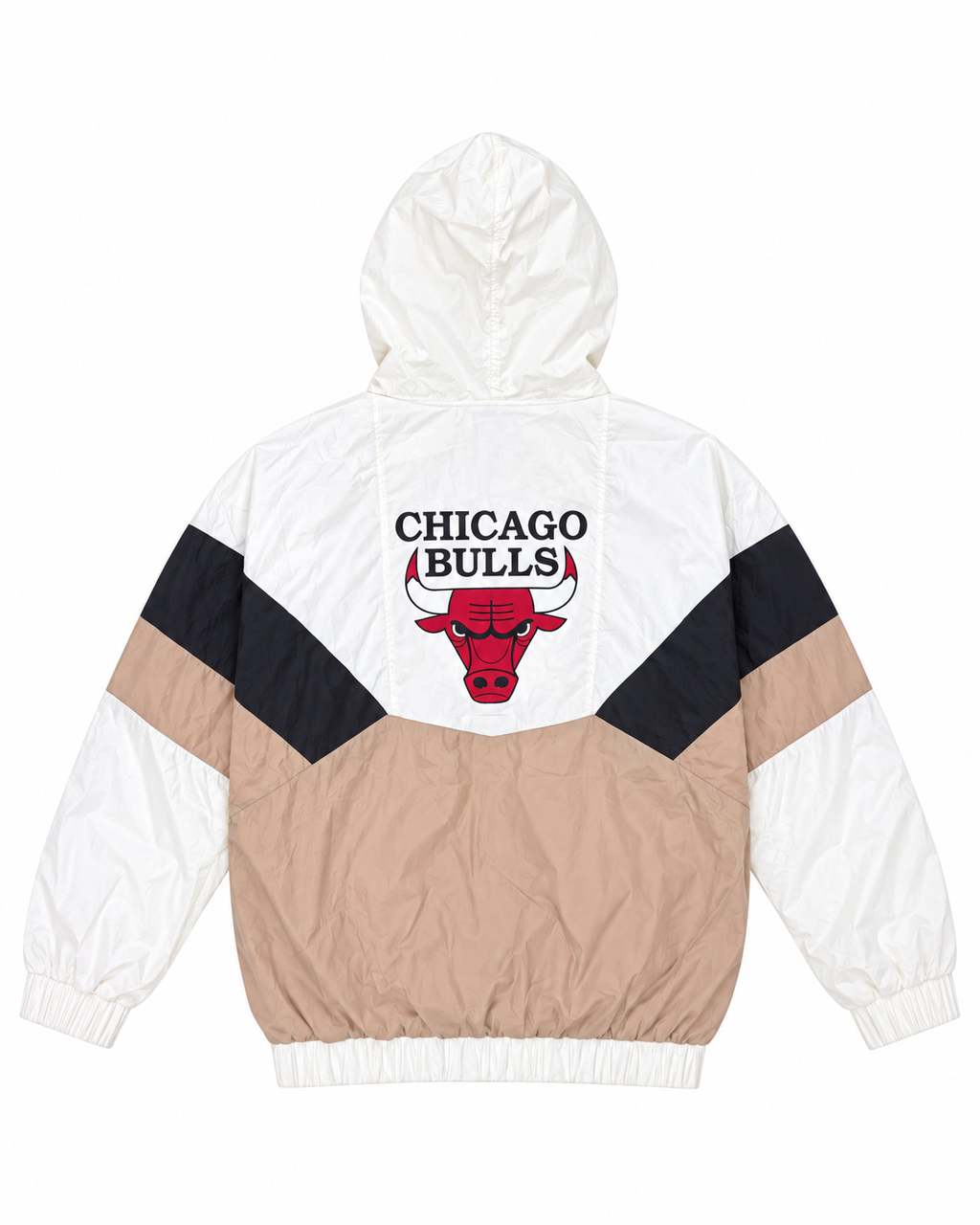 Premium Surplus Retro Color-Block Hooded Jacket