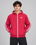 Premium Surplus Red & White Striped Lightweight Track Jacket
