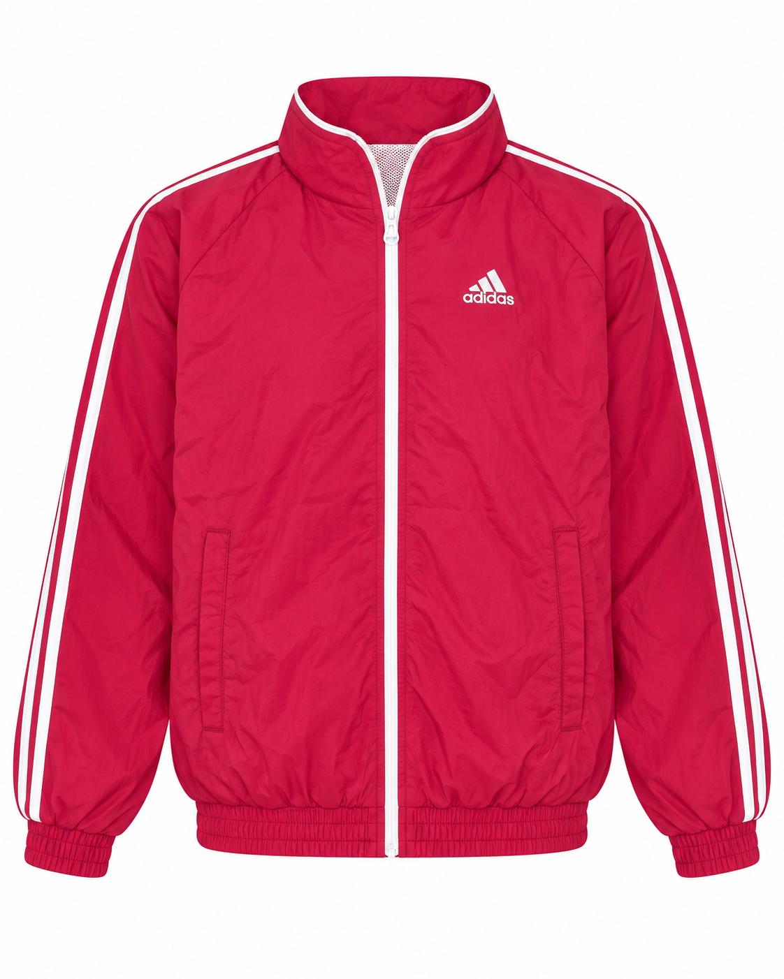 Premium Surplus Red & White Striped Lightweight Track Jacket