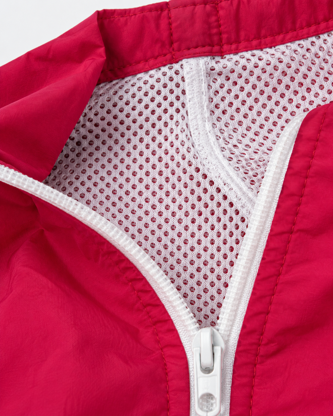 Premium Surplus Red & White Striped Lightweight Track Jacket