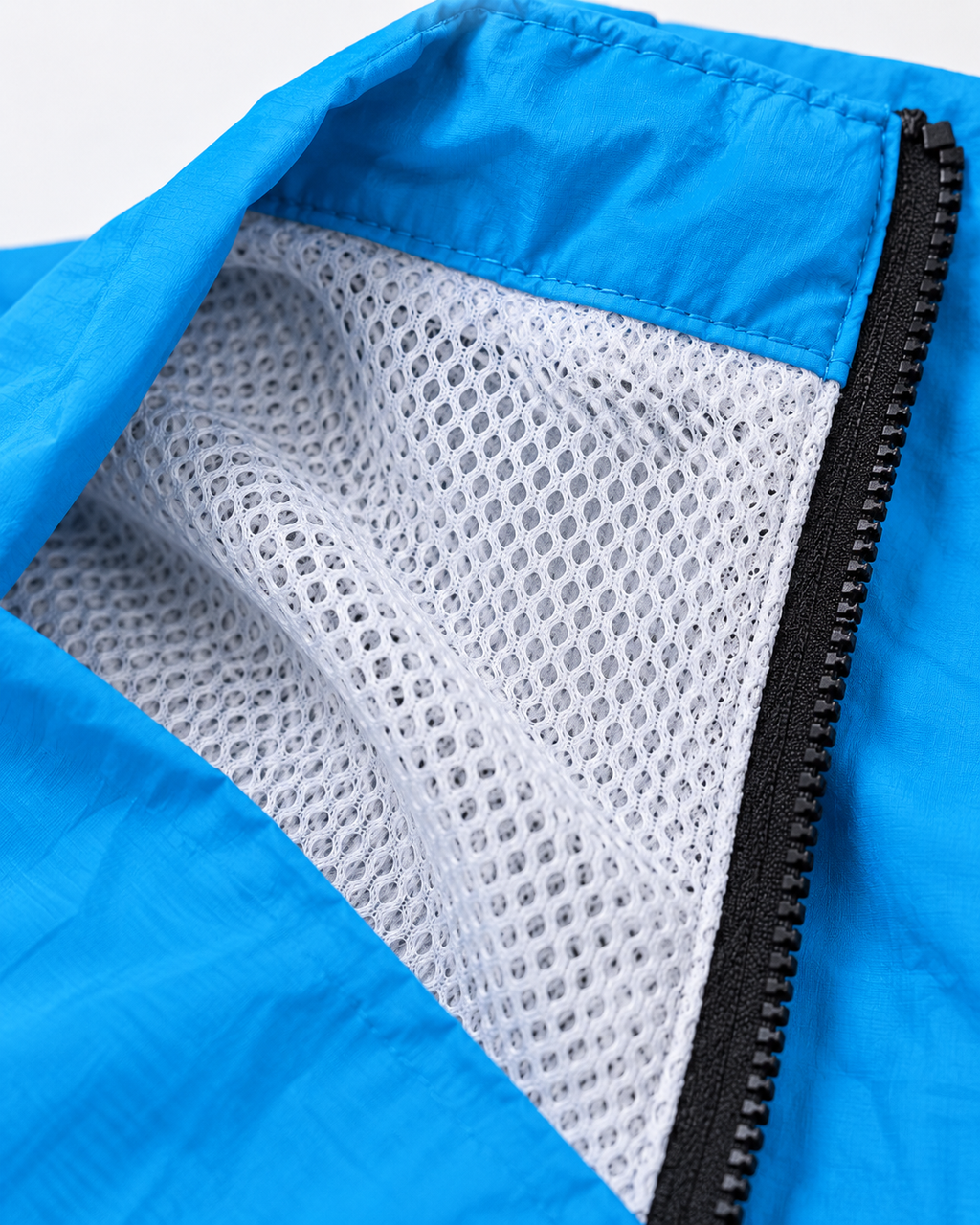 Premium Surplus Sky Blue Lightweight Windbreaker Jacket
