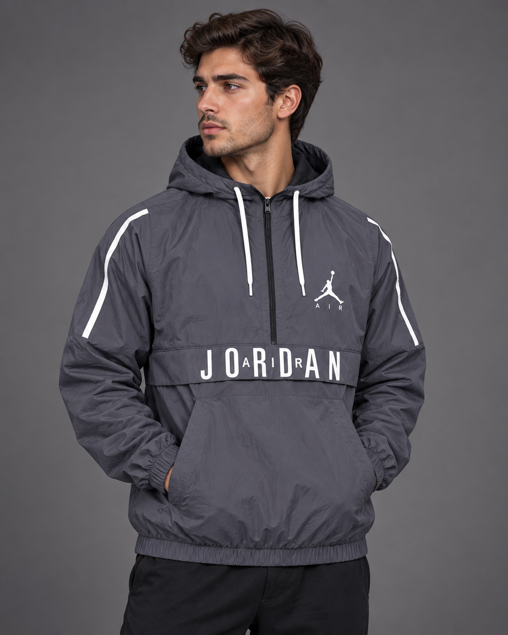 Premium Hooded Windbreaker Jacket
