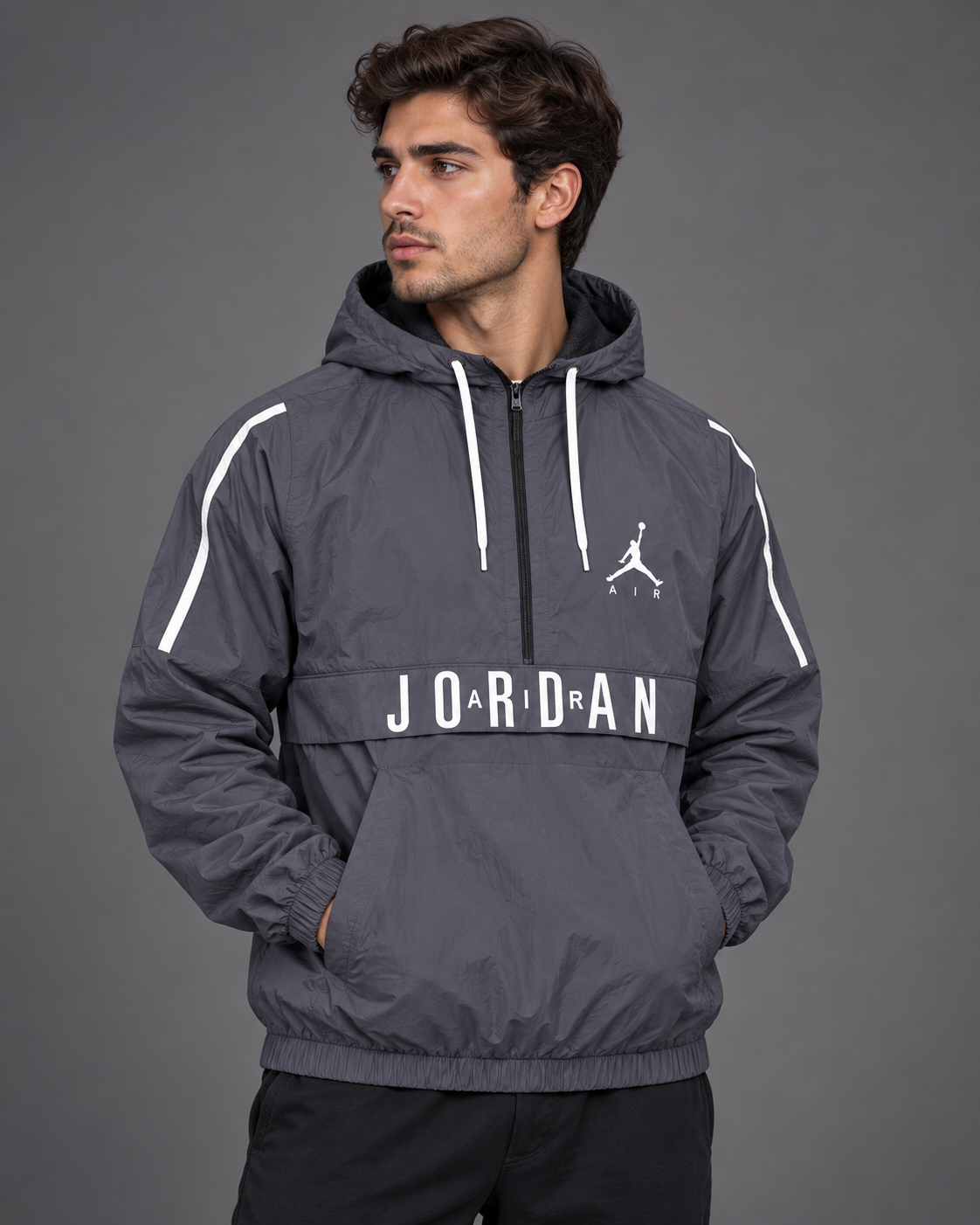 Premium Hooded Windbreaker Jacket