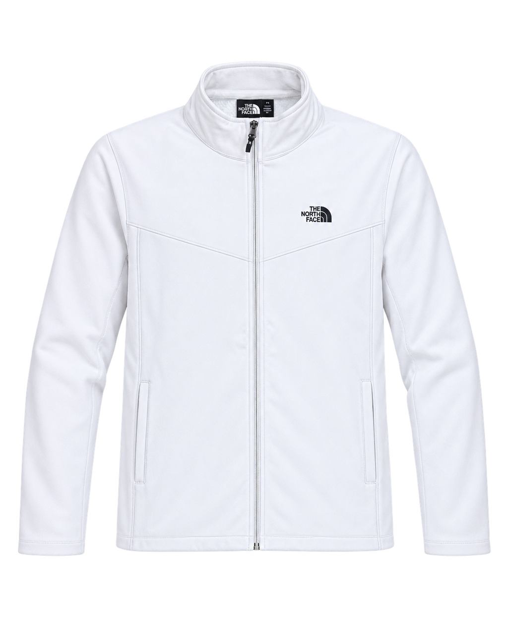 Premium Surplus White Full-Zip Jacket