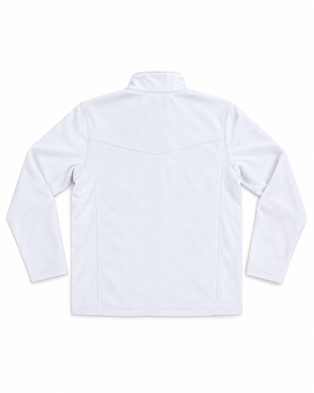 Premium Surplus White Full-Zip Jacket