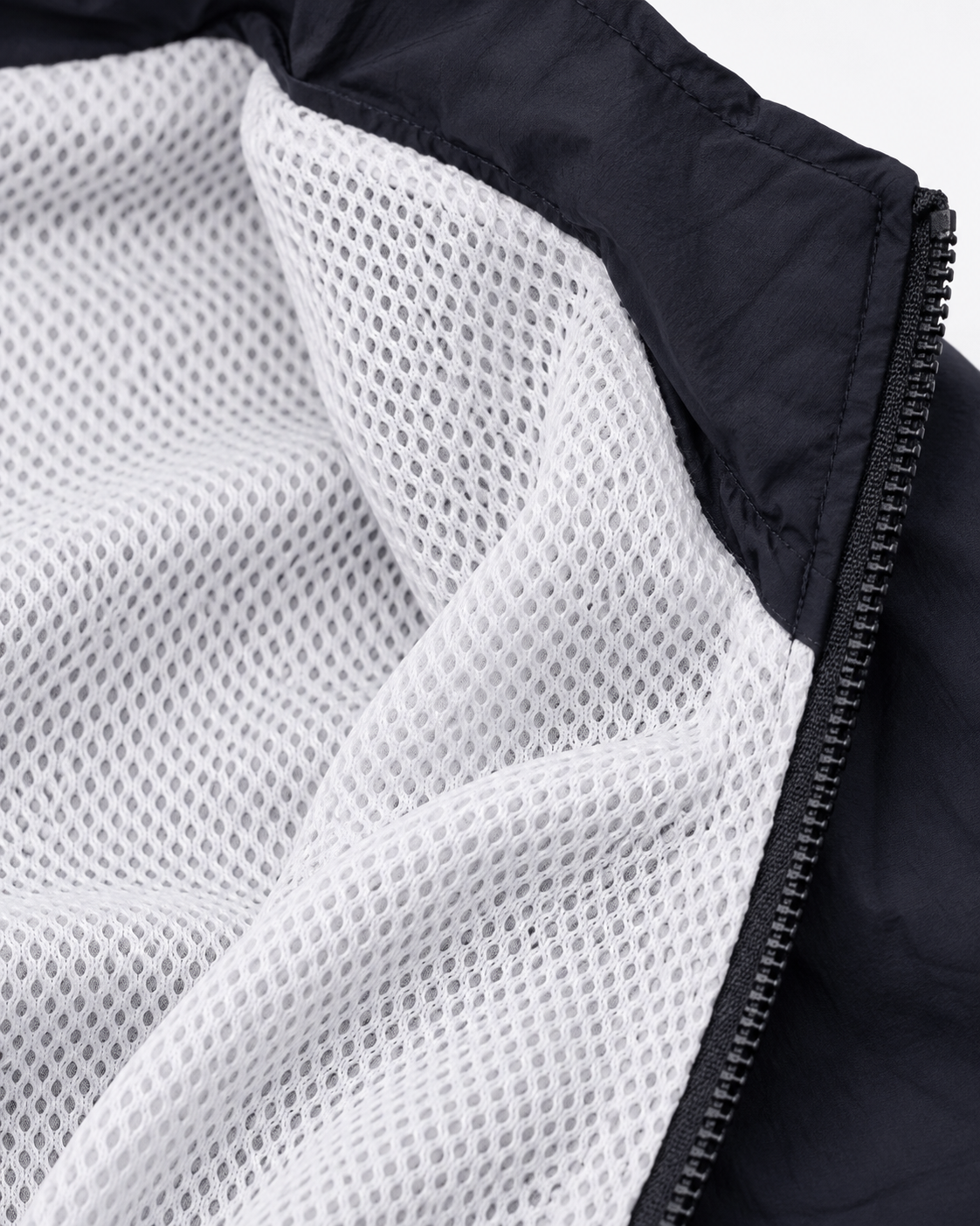 Premium Surplus Black & White Striped Track Jacket