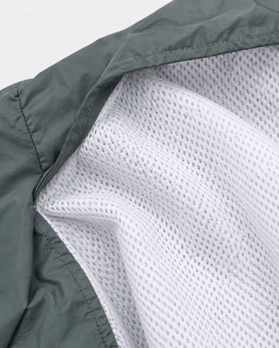 Premium Surplus Grey Lightweight Windbreaker Jacket