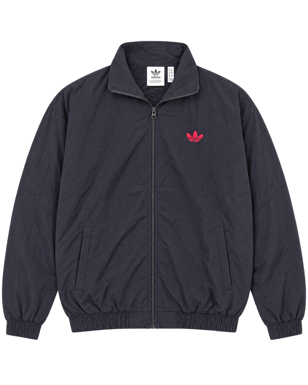 Premium Surplus Black Lightweight Track Jacket