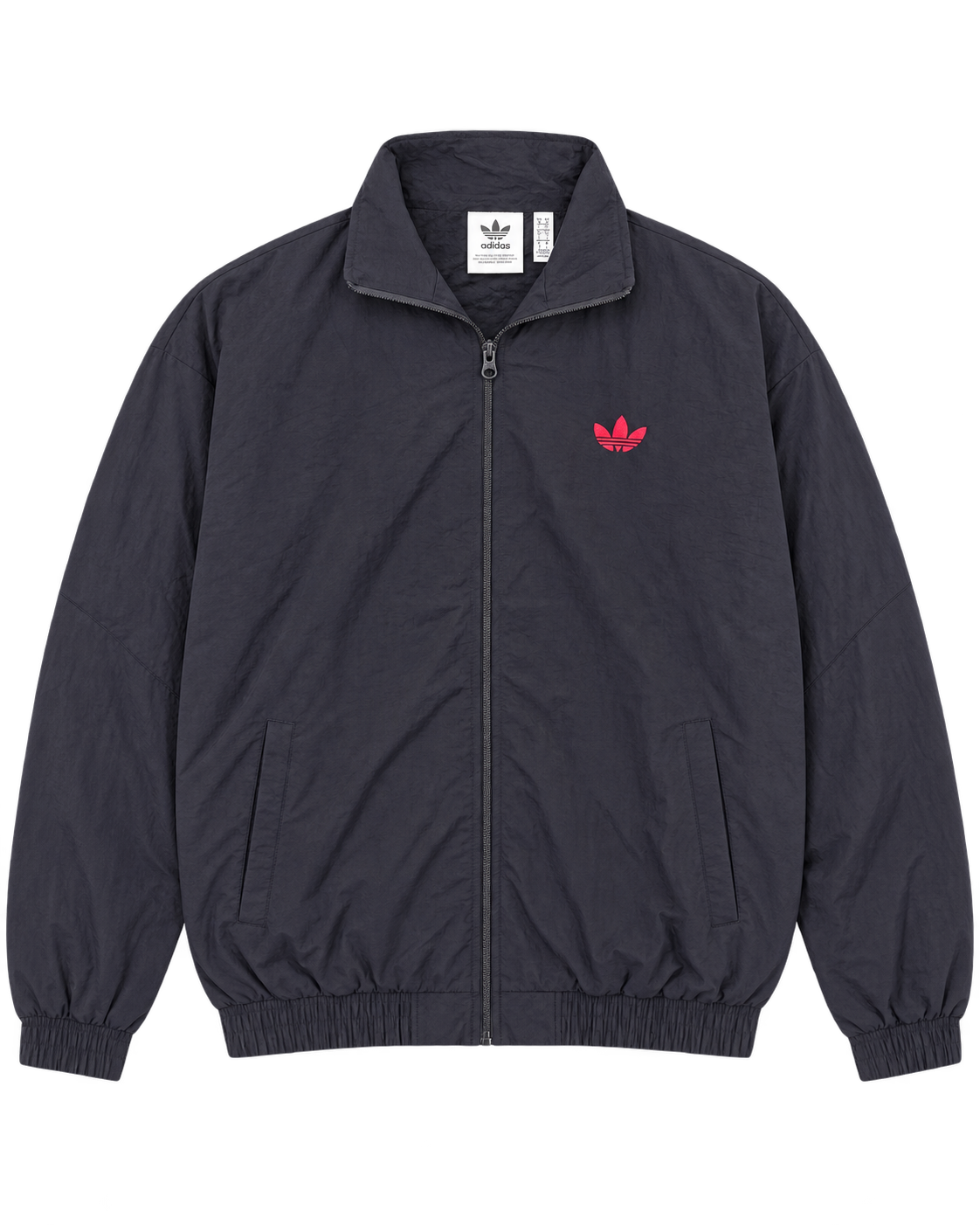Premium Surplus Black Lightweight Track Jacket