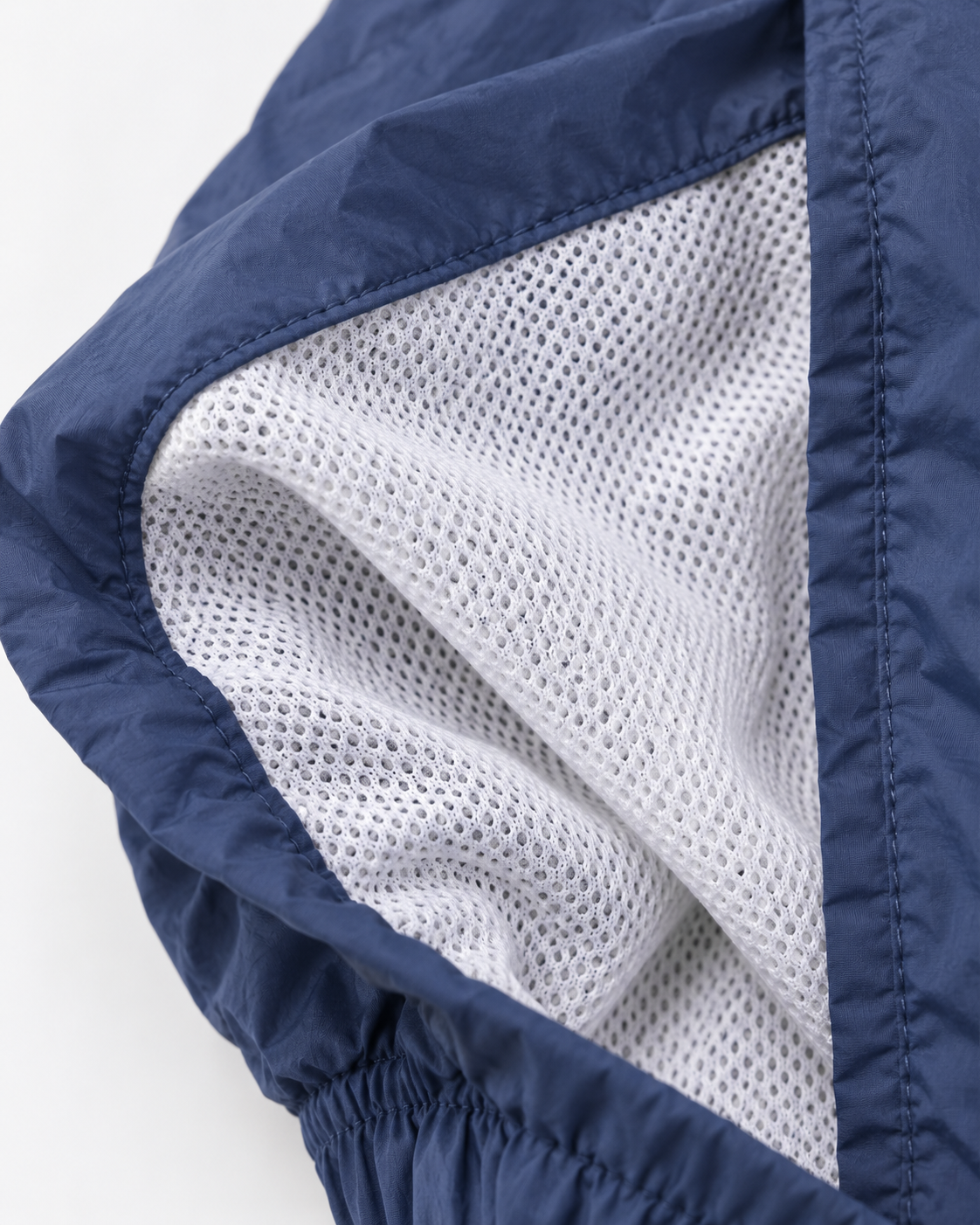 Premium Surplus Navy Blue Lightweight Windbreaker Jacket