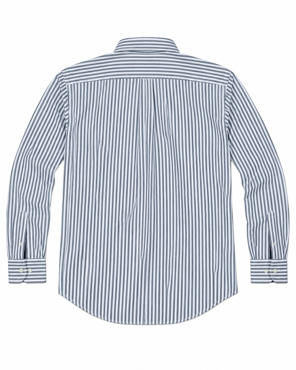 Grey Stripe Oxford Shirt – Classic Fit
