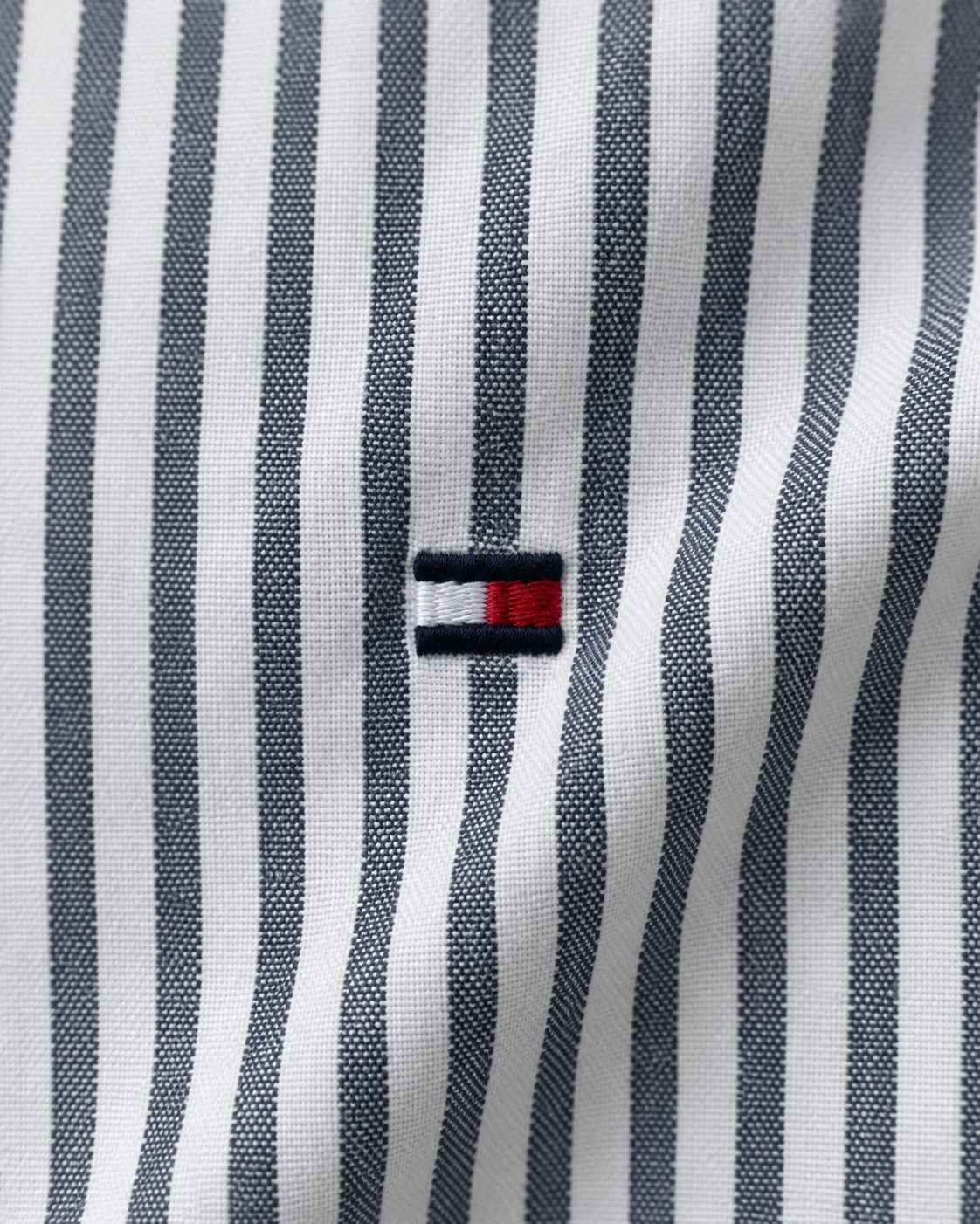 Grey Stripe Oxford Shirt – Classic Fit