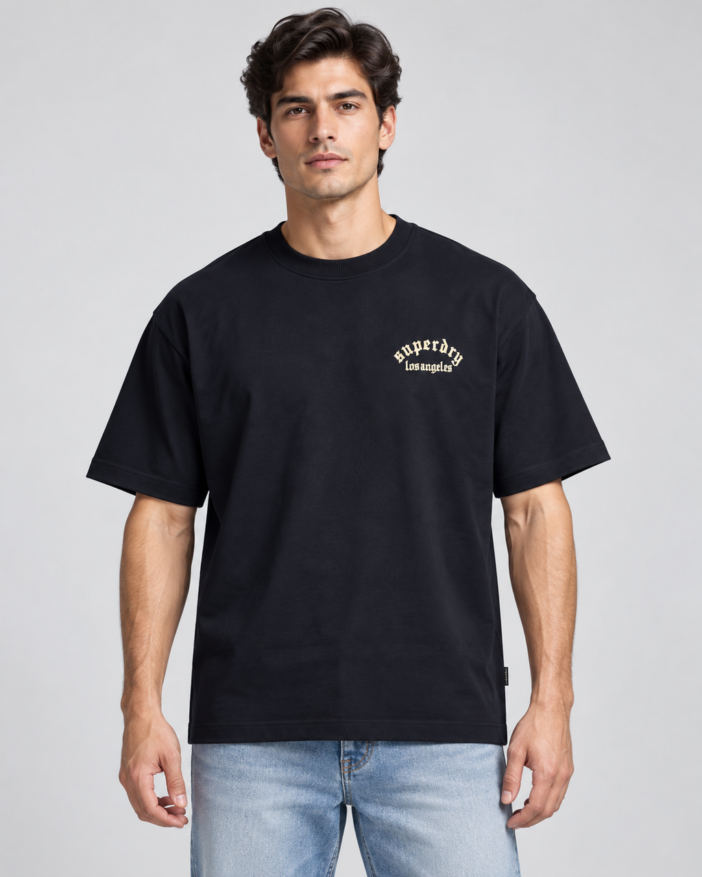 Superdry Black Graphic T-Shirt