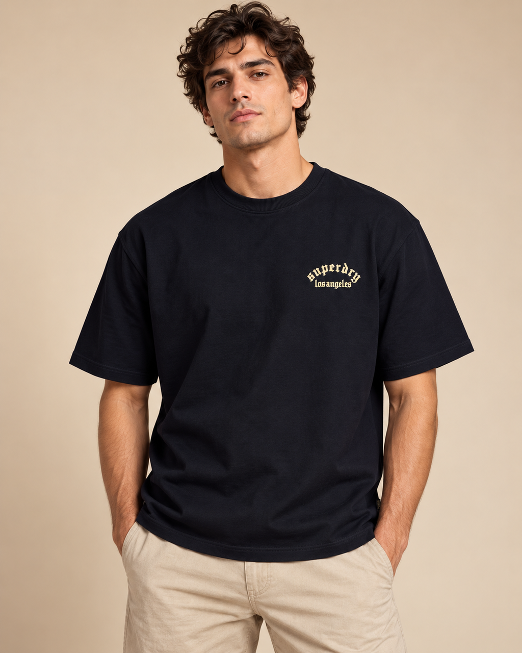 Superdry Black Graphic T-Shirt