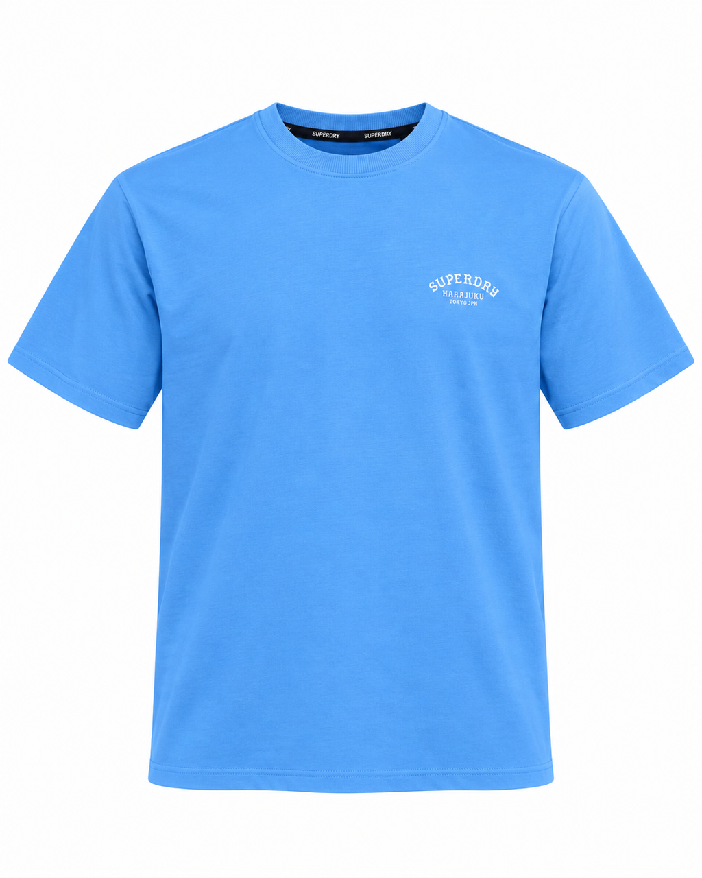 Scorpion & Roses Graphic T-Shirt – Bright Blue