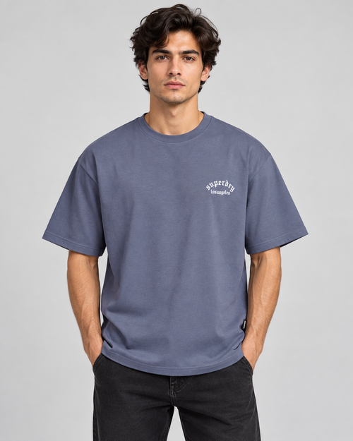 Black Panther Graphic T-Shirt – Slate Blue