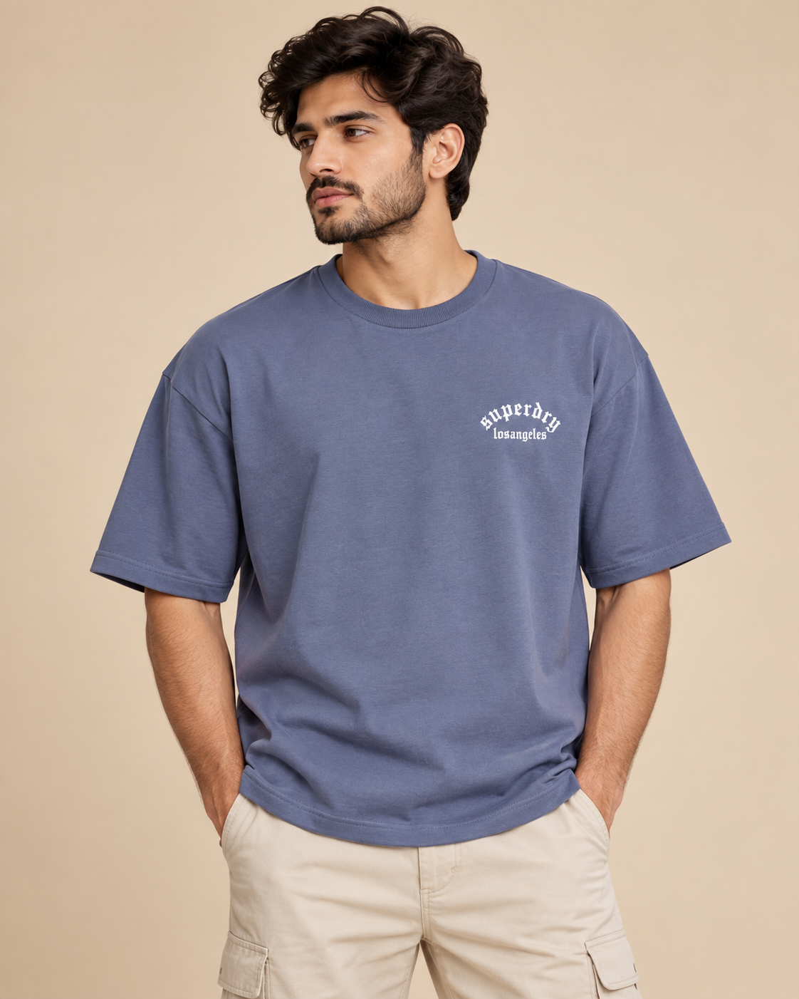 Black Panther Graphic T-Shirt – Slate Blue