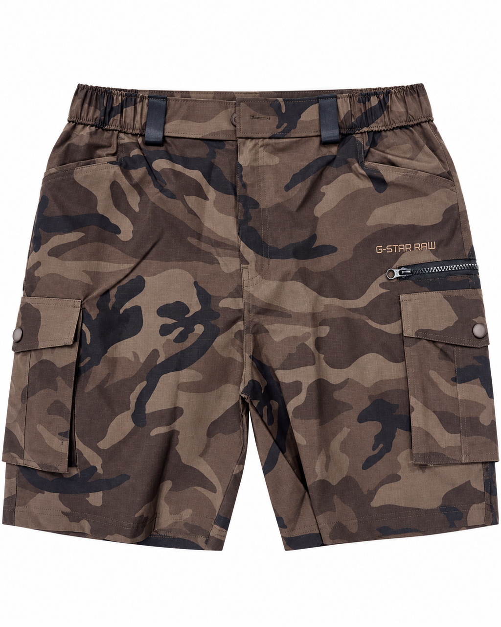 Men’s Brown Camouflage Cargo Shorts