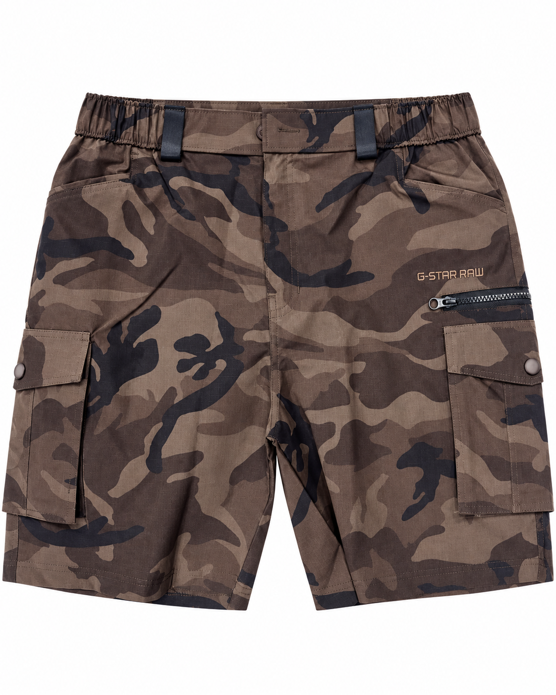 Men’s Brown Camouflage Cargo Shorts