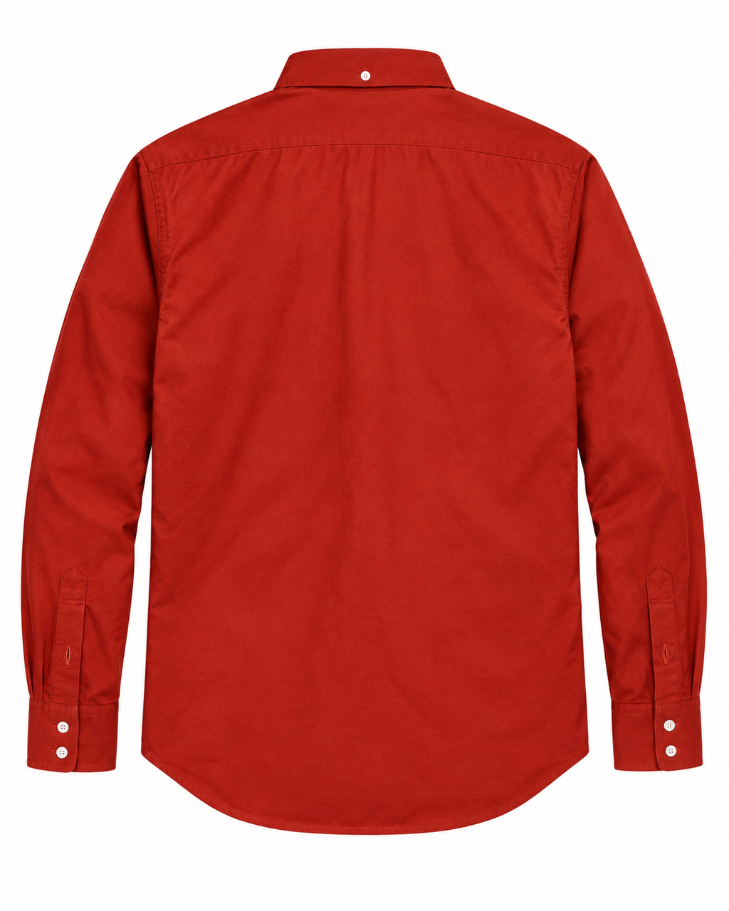Men’s Red Bear Graphic Button-Down Shirt