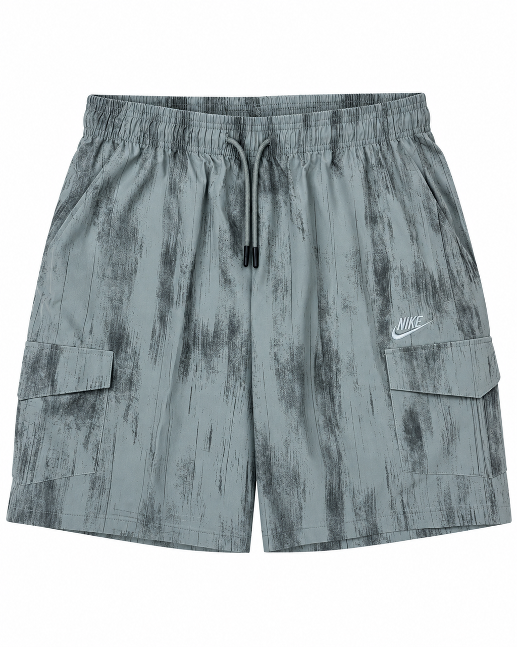 Men’s Grey Washed Cargo Shorts