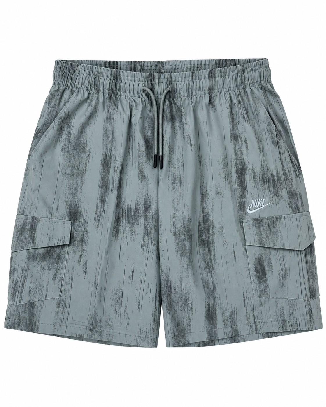 Men’s Grey Washed Cargo Shorts