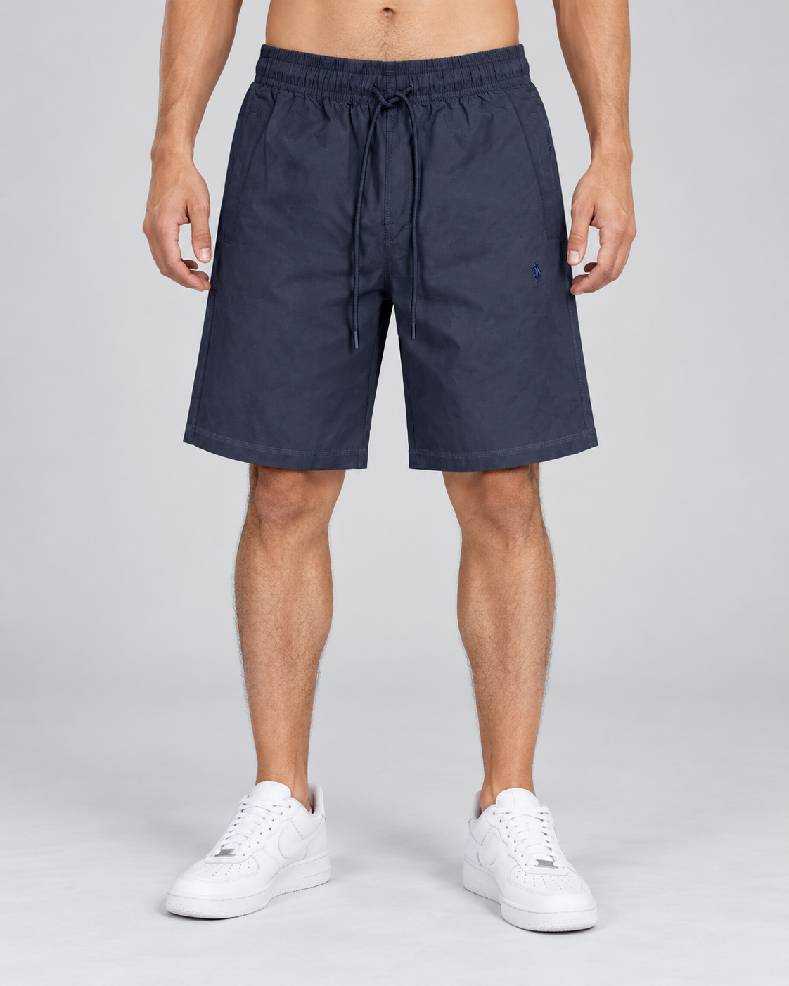 Men’s Black Drawstring Shorts