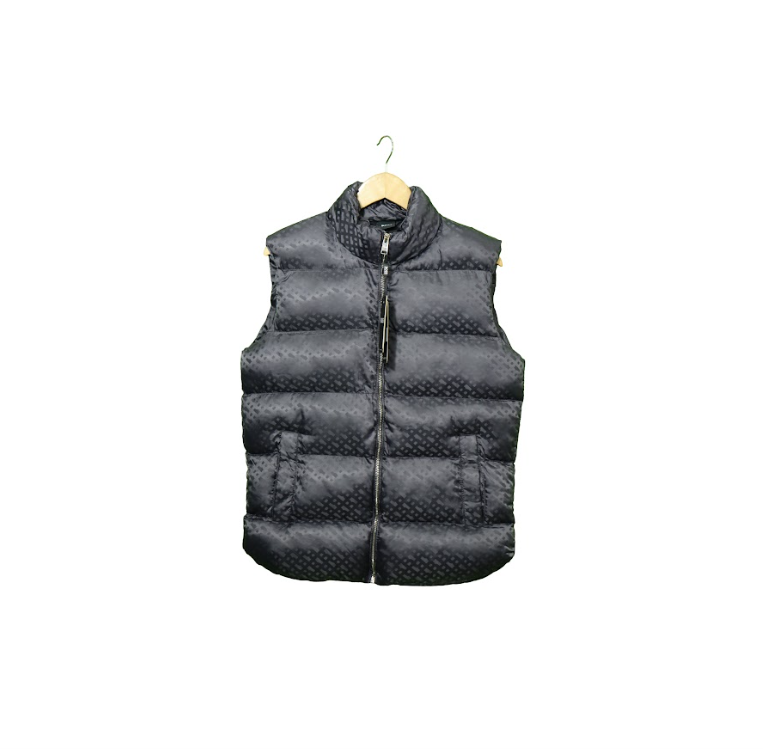 Premium Quilted Sleeveless Jacket – Black Urban Street Style