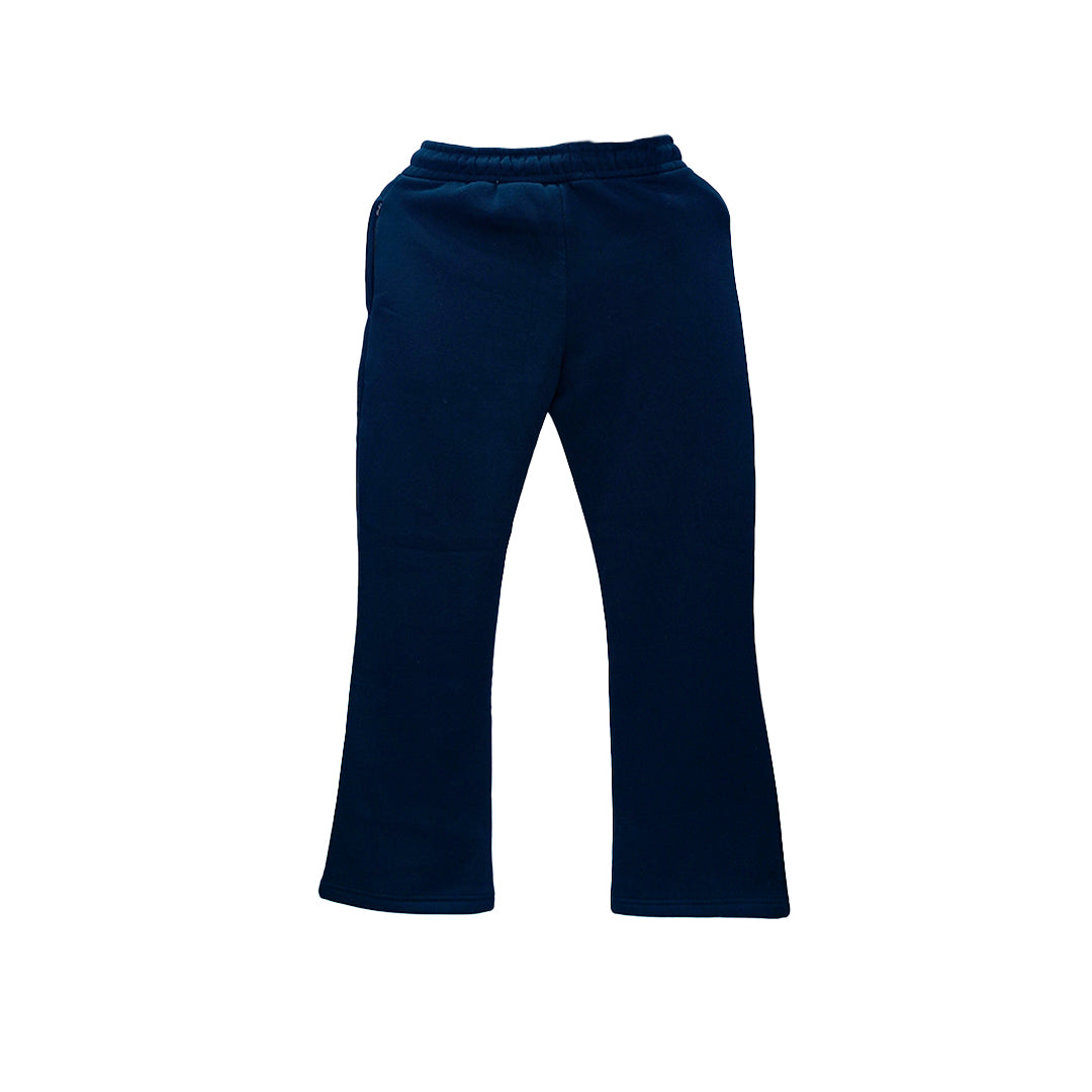 Comfort Fit Fleece Sweatpants with Embroidered Logo