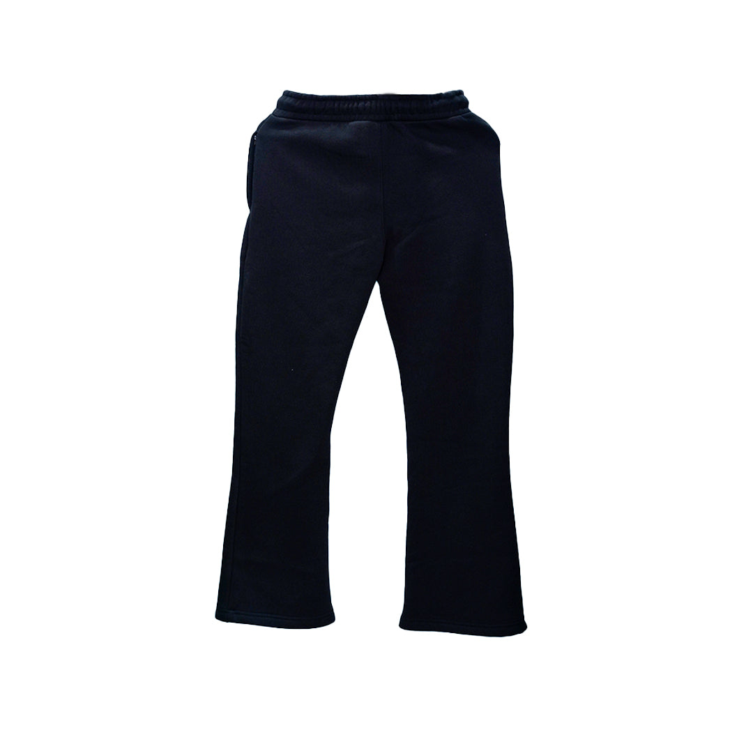 Comfort Fit Fleece Sweatpants with Embroidered Logo