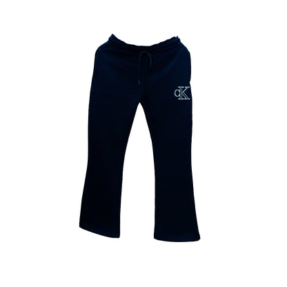 Comfort Fit Fleece Sweatpants with Embroidered Logo