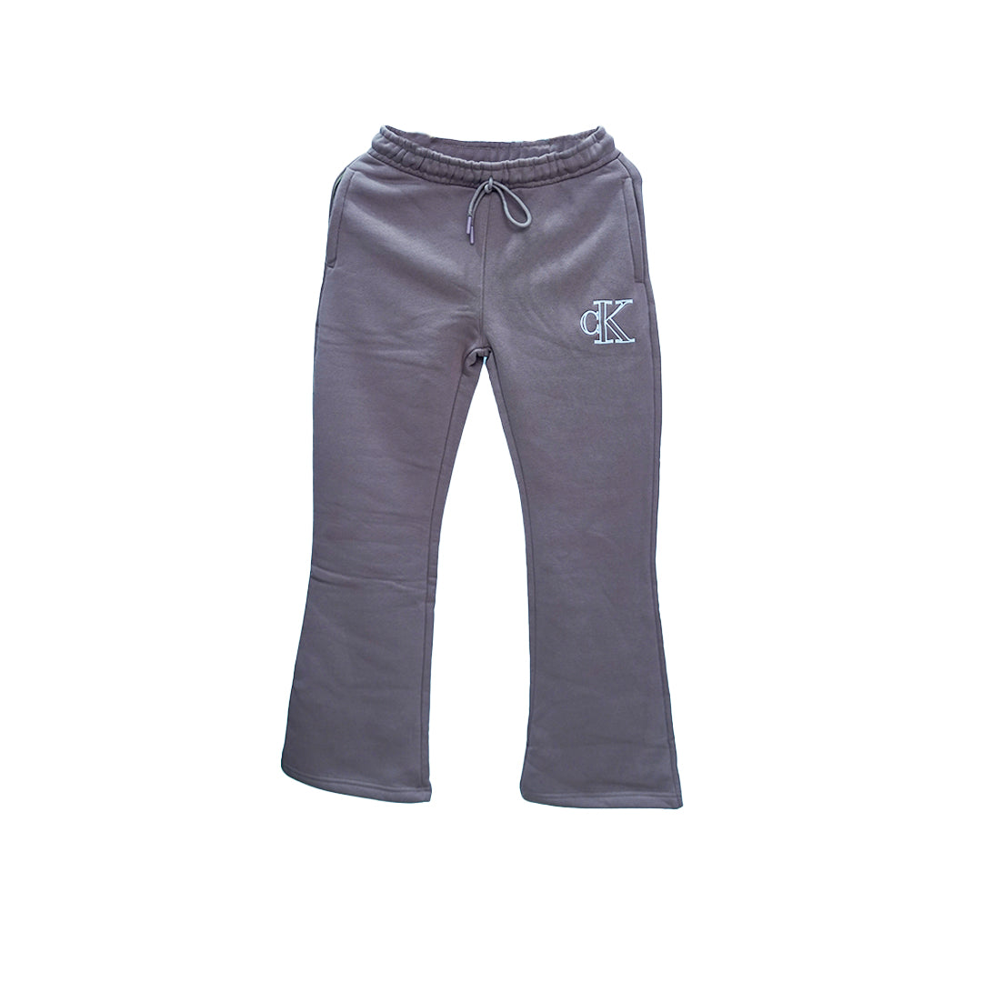 Comfort Fit Fleece Sweatpants with Embroidered Logo