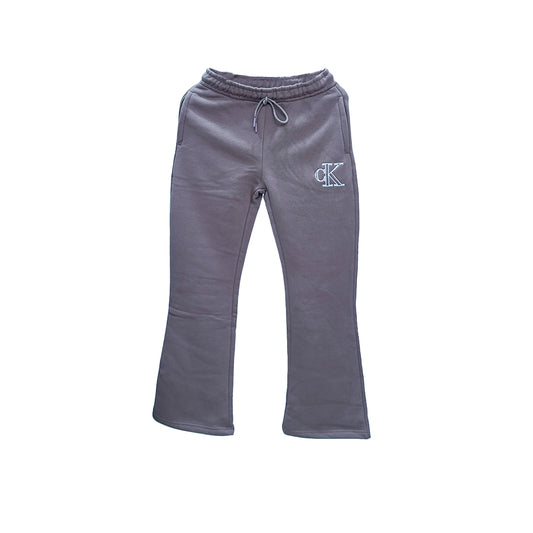 Comfort Fit Fleece Sweatpants with Embroidered Logo