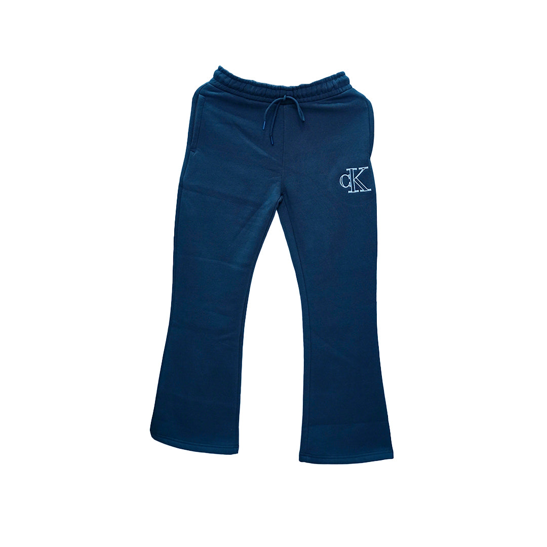 Comfort Fit Fleece Sweatpants with Embroidered Logo