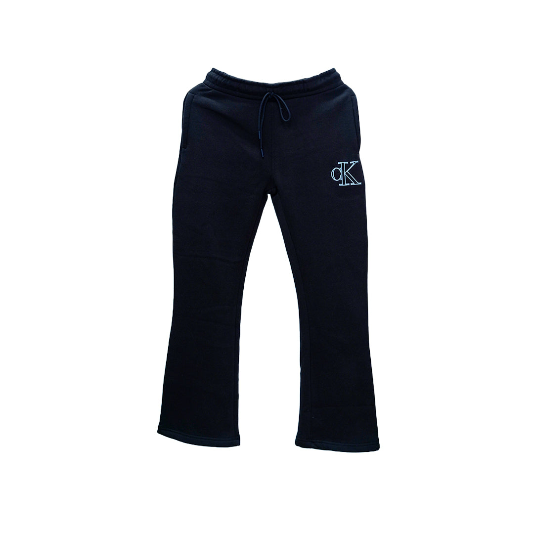 Comfort Fit Fleece Sweatpants with Embroidered Logo