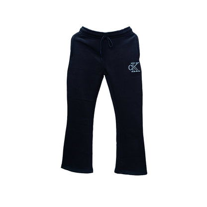 Comfort Fit Fleece Sweatpants with Embroidered Logo